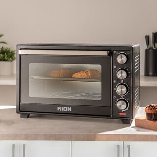 Kion black electric oven, 38 litres, 1600 watts KHD/8238