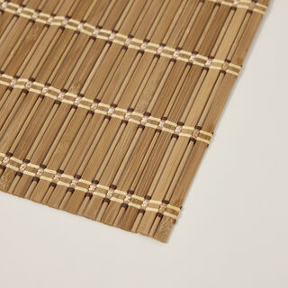 Alberto Bamboo Placemat Brown Color