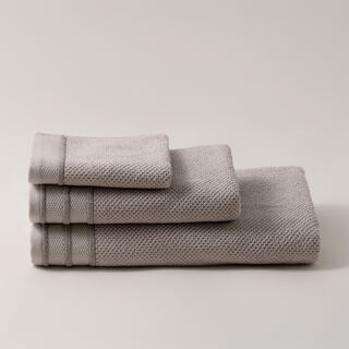 Boutique Blanche jaquard cotton small towel, beige, 50*30cm