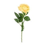 Artificial Flower Rose Light Yellow image number 0