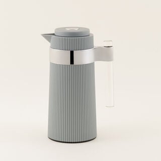Dallaty plastic vacuum flask 1L, grey