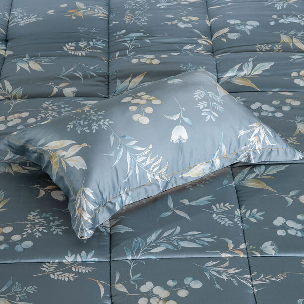 Boutique blanche tencel 3pc king comforter set, 220*240cm image number 5
