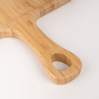 Alberto Bamboo Rectangle Serving Dish With Hemp Rope 