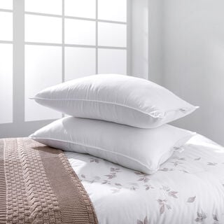 Super Soft Pillow Microfiber Fabric 750Gr In Linen Bag