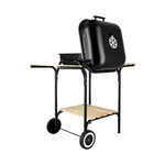 18" square trolley grill in black image number 8