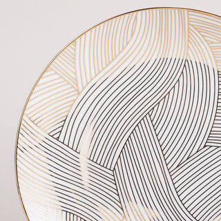 18 PCS NEW BONE PORCELAIN DINNER SET
