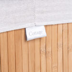 Cottage bamboo hamper 52*32*60 cm image number 3