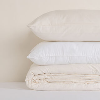 3Pcs cotton comforter set 220*240 cm, vanilla