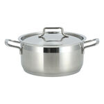 Alberto 9 piece stainless steel cookware set image number 4