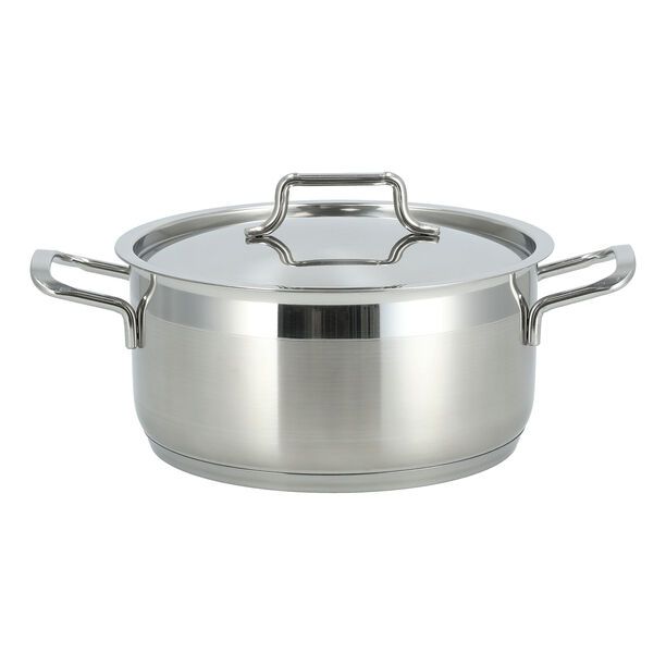 Alberto 9 piece stainless steel cookware set image number 4