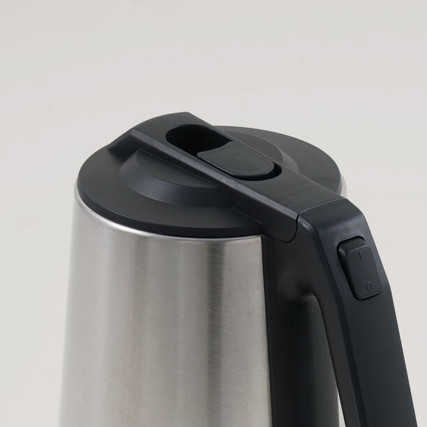 Alberto stainless steel kettle 1500w, 2L, black image number 2