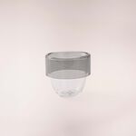 Dallaty white glass Saudi coffee cups set 6 pcs image number 2