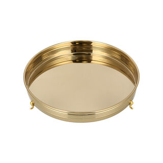 Steel Tray Round Ribbed
