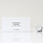 Car air freshener gift pack cashmere vanilla fragrance in white image number 0