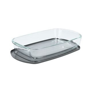 Glass Baking Dish With Pp Lid + Bag Set