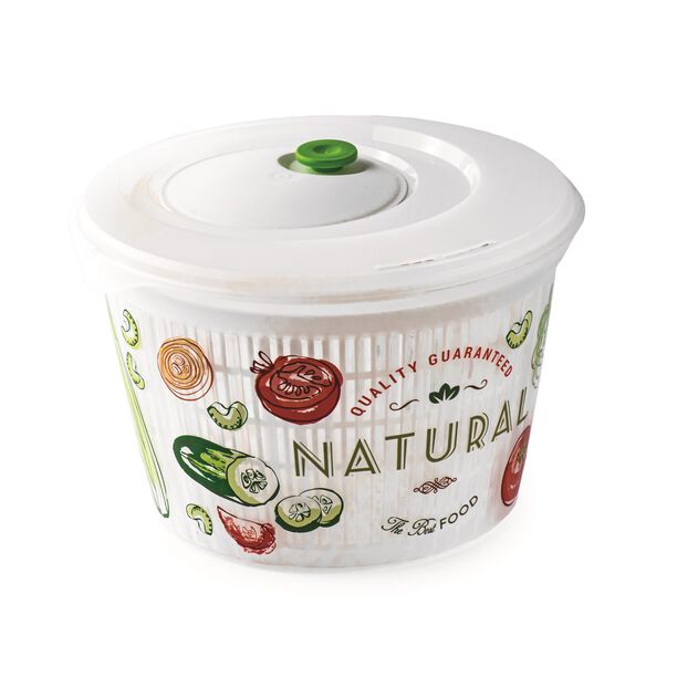 Snips ulaop vintage salad spinner transparent 25*15.5cm image number 0