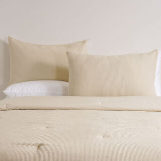 Boutique Blanche comforter 3pcs cotton beige full size 260*240