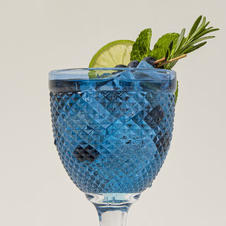 La Mesa 4 Piece Glass Stem Goblets