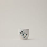 Dallaty white porcelain and glass Tea and coffee cups set 18 pcs image number 3