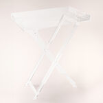 Homez acrylic bulter table 9.9*35.1*78 cm image number 1