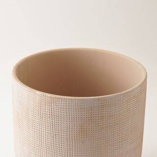 Homez ceramic vase 27.5*27.5*30.5cm, beige