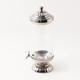 La Mesa clear glass beverage dispenser 3.2L