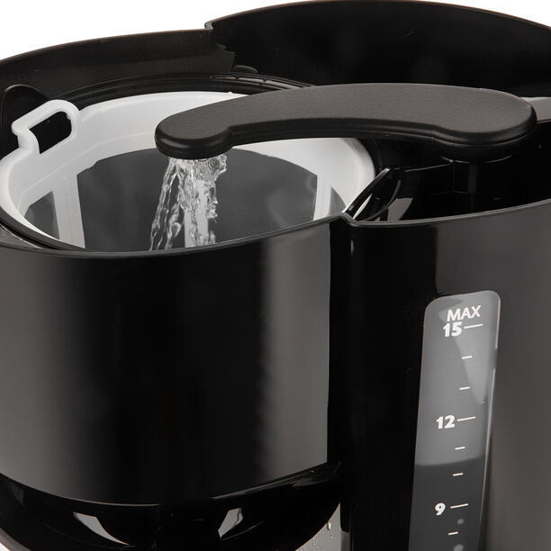 Sencor electric black coffee maker 1000W, 1.8L image number 9