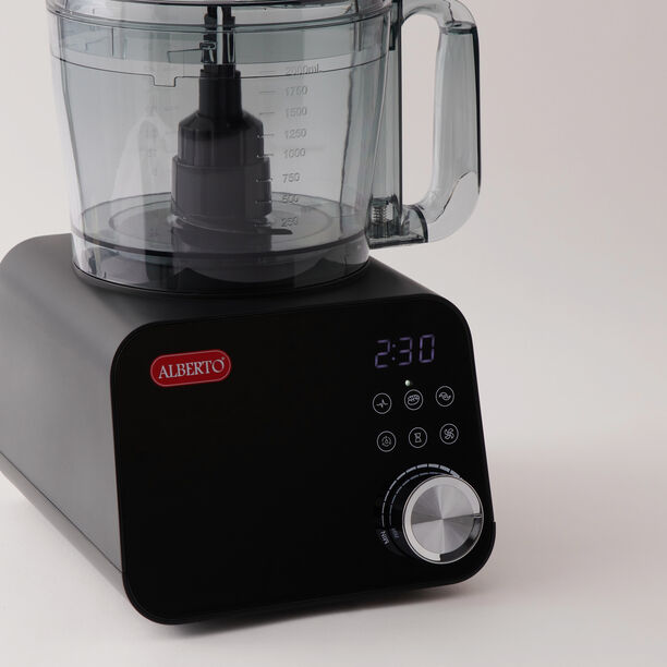 البرتو محضرة طعام ABS وAS سعة 2.5 لتر مع مؤقت 1000 واط image number 2