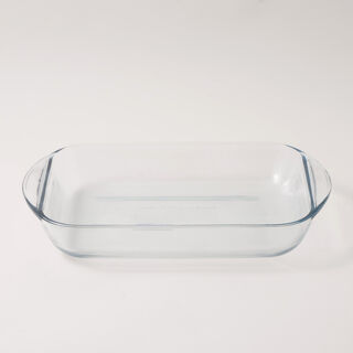 Anchor hocking clear glass baking dish 3.78ltr