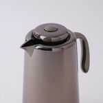 دلتي دلة بلاستيك مع مسكة اكريليك حافظة للحرارة، أسود 1 لتر image number 1