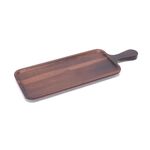 Alberto Acacia Serving Tray W/Handle L:40 * W:14 Cm image number 1
