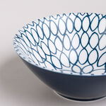 La Mesa blue /White porcelain 16pcs dinner set image number 5