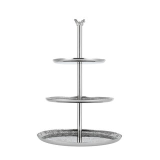 Ottoman Stainless Steel 3 Tier Cake Stand Plate