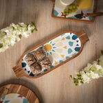 Arabesque Oval Tray Large image number 0