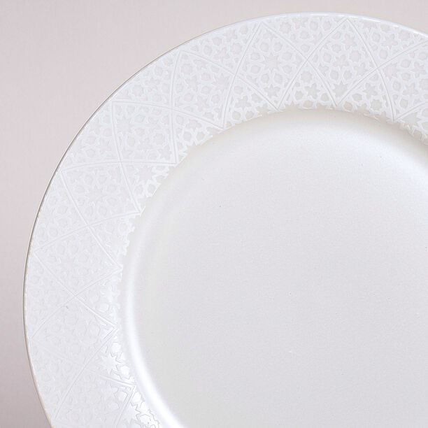 La Mesa white porcelain 18 pc dinner set image number 2