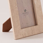 Homez travertine photo frame 25.5*20.5*3cm, beige image number 2