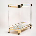 Trolley Ssteel Acrylic 80*42*80 cm image number 1