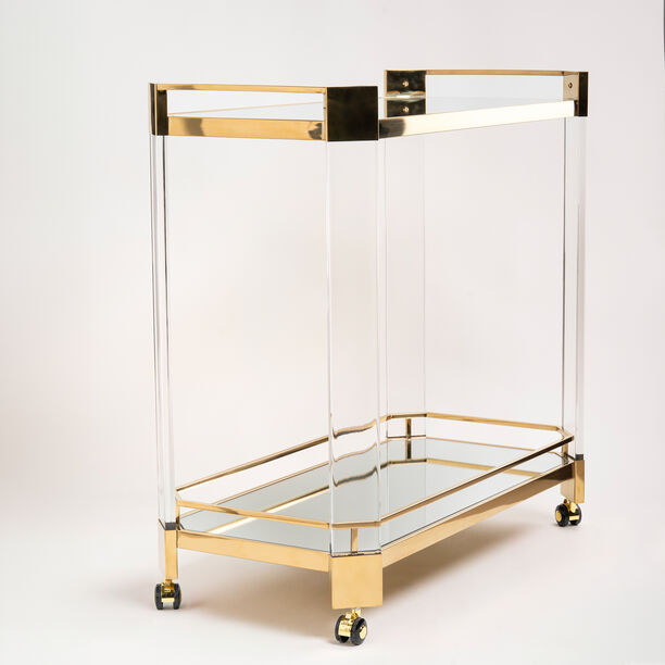 Trolley Ssteel Acrylic 80*42*80 cm image number 1