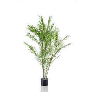 Homez artificial chamaedorea palm in pot, green 70*70*128cm