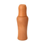 Clay Terracotta Bottle With Cup image number 2