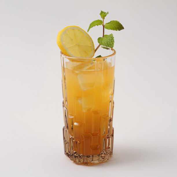 La Mesa Glass Tumbler Set 4Pcs 320Ml, Blue image number 2