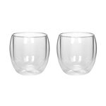 Mug Set 2 Pieces Double Wall Plain 300Ml Veer image number 1