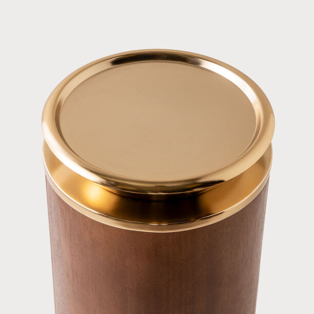 هومز طاولة جانبية كريس، بني 25.5*25.5*46 سم image number 2