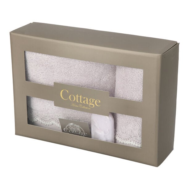 Cottage Cotton Gift Box Purple  image number 0