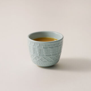 Dallaty Blue Porcelain Coffee Set 6Pcs Roshn Collection