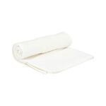 Cotton embroidered beige bath towel,70*140 cm image number 1