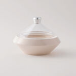 Dallaty date bowl porcelain beige color image number 1