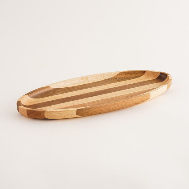 Alberto Acacia Oval Platter 32*14cm image number 0