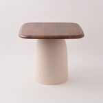 Homez wooden coffee table 54*52*44cm image number 1