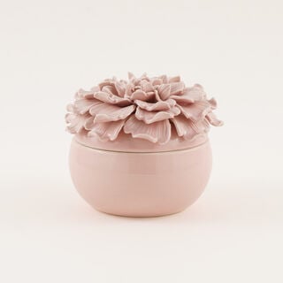 Homez Peaceful Peach Decor Bowl Blush Pink 11.5*11.5*10.8 Cm